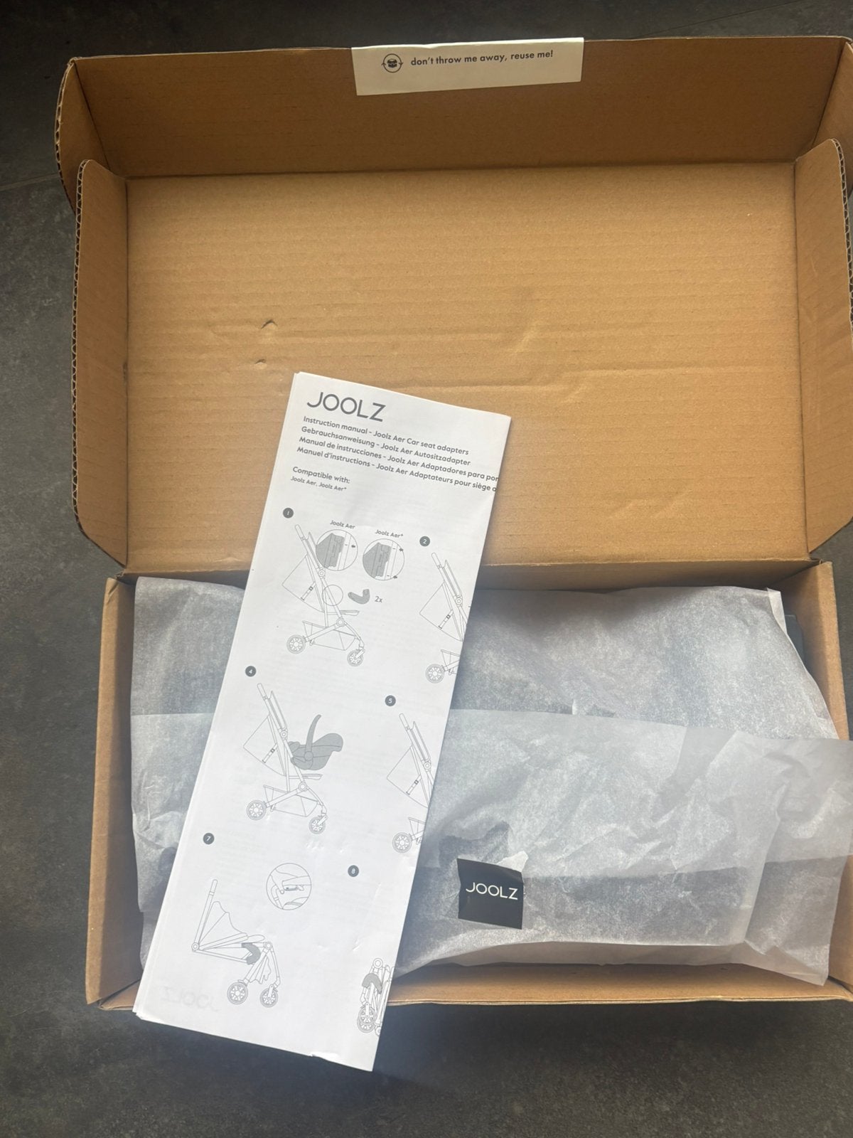 Joolz Aer autostoel adapters, Ophalen of Verzenden, Zo goed als nieuw, Maxi-Cosi