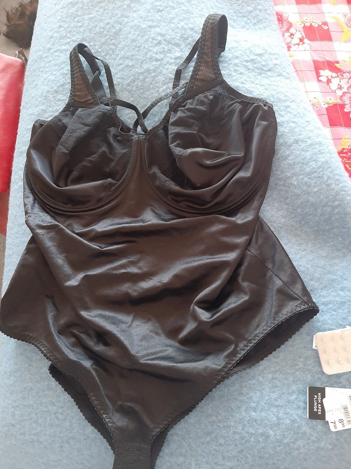 Syl zwarte body maat 100 G, Ophalen of Verzenden, Zwart, Body of Korset