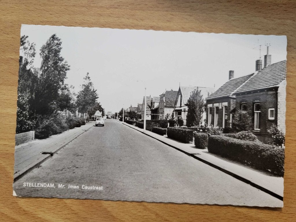 ansicht STELLENDAM Caustraat, Ophalen of Verzenden, Voor 1920, Zuid-Holland