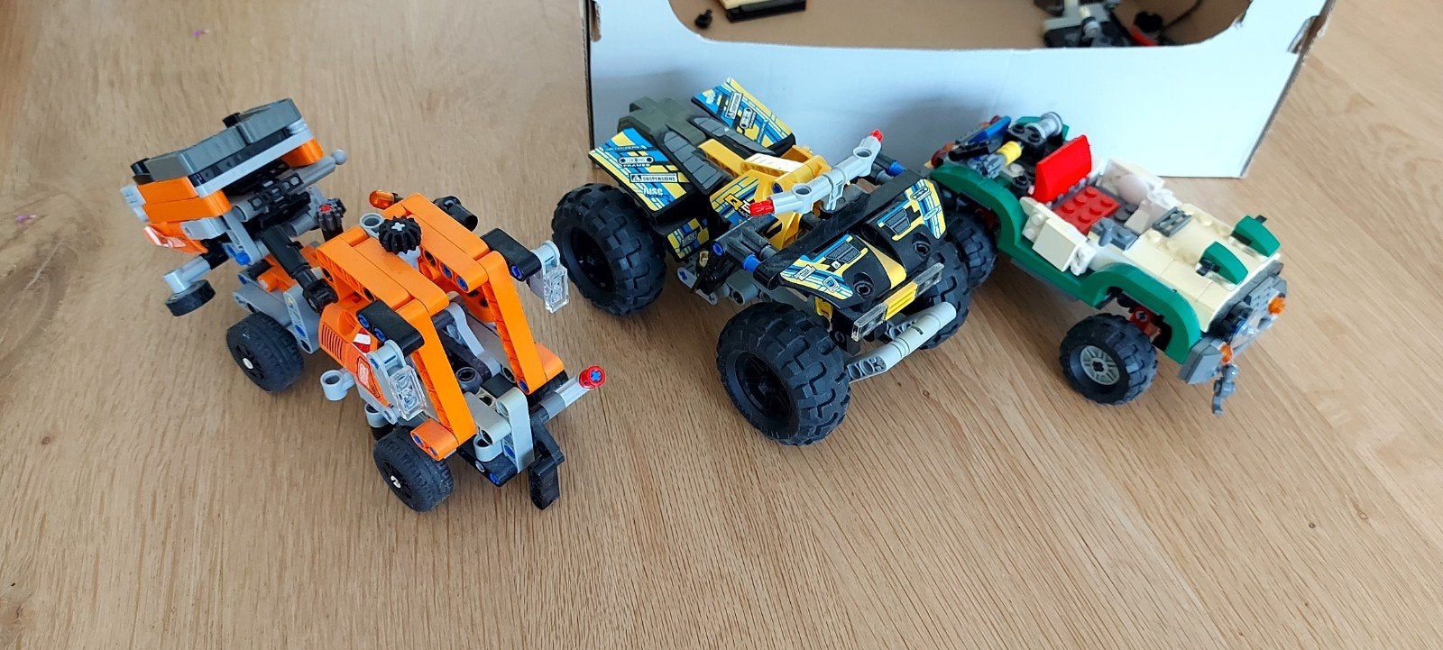 Te koop 3 lego auto's, Ophalen