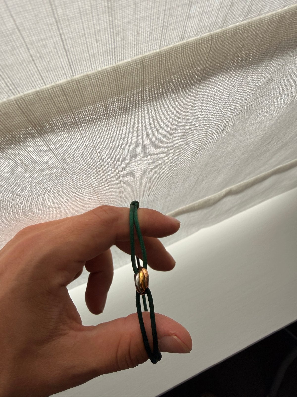 Cartier Trinity Armband - Zo goed als nieuw, Ophalen of Verzenden, Zo goed als nieuw, Groen, Goud