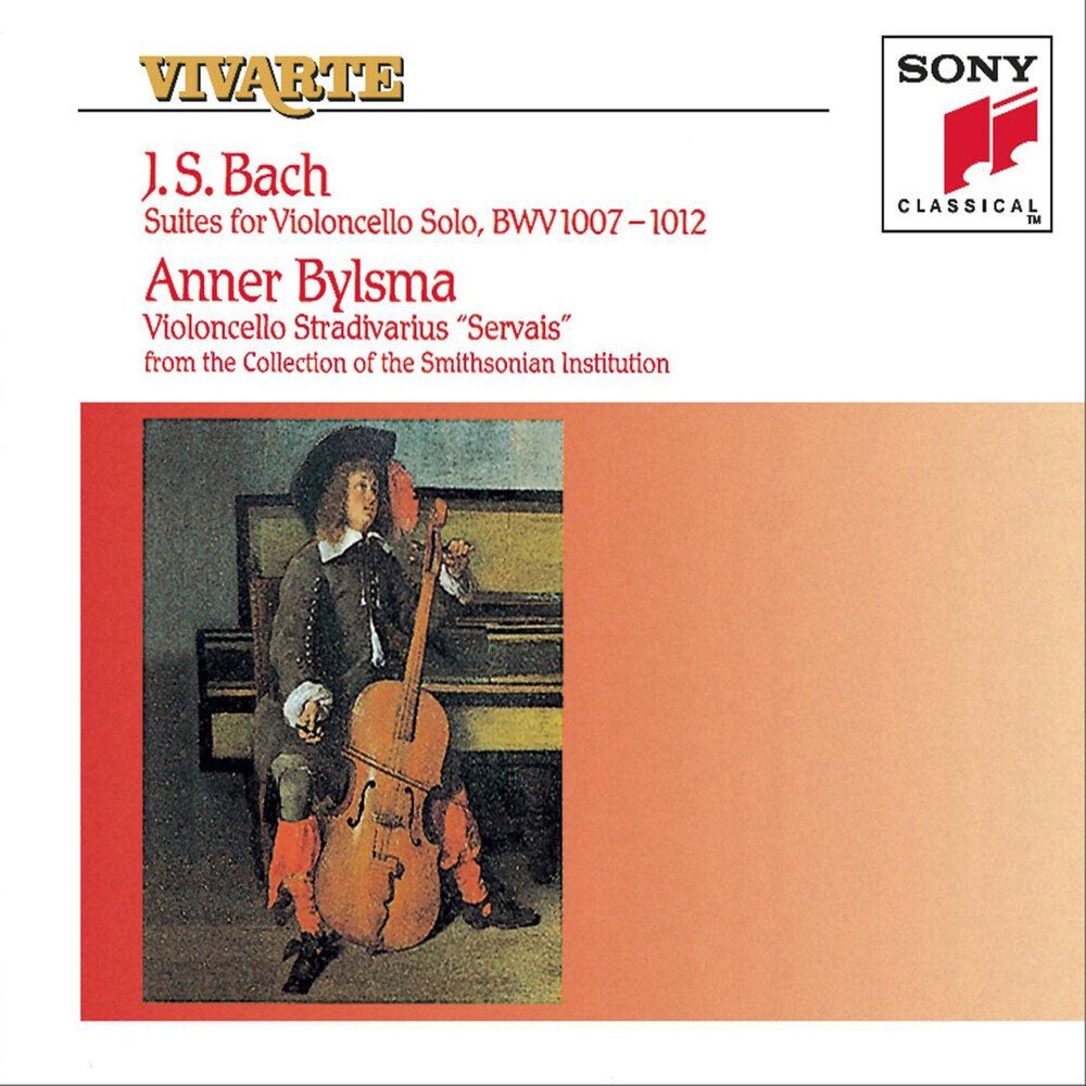 Bach: Suites for Violoncello Solo / Anner Bylsma, Ophalen of Verzenden, Zo goed als nieuw