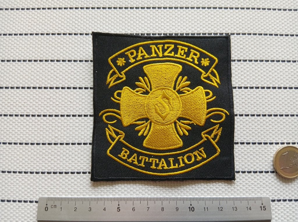Sabaton mooie  panzer division patch s70 metal, Verzenden, Nieuw, Kleding