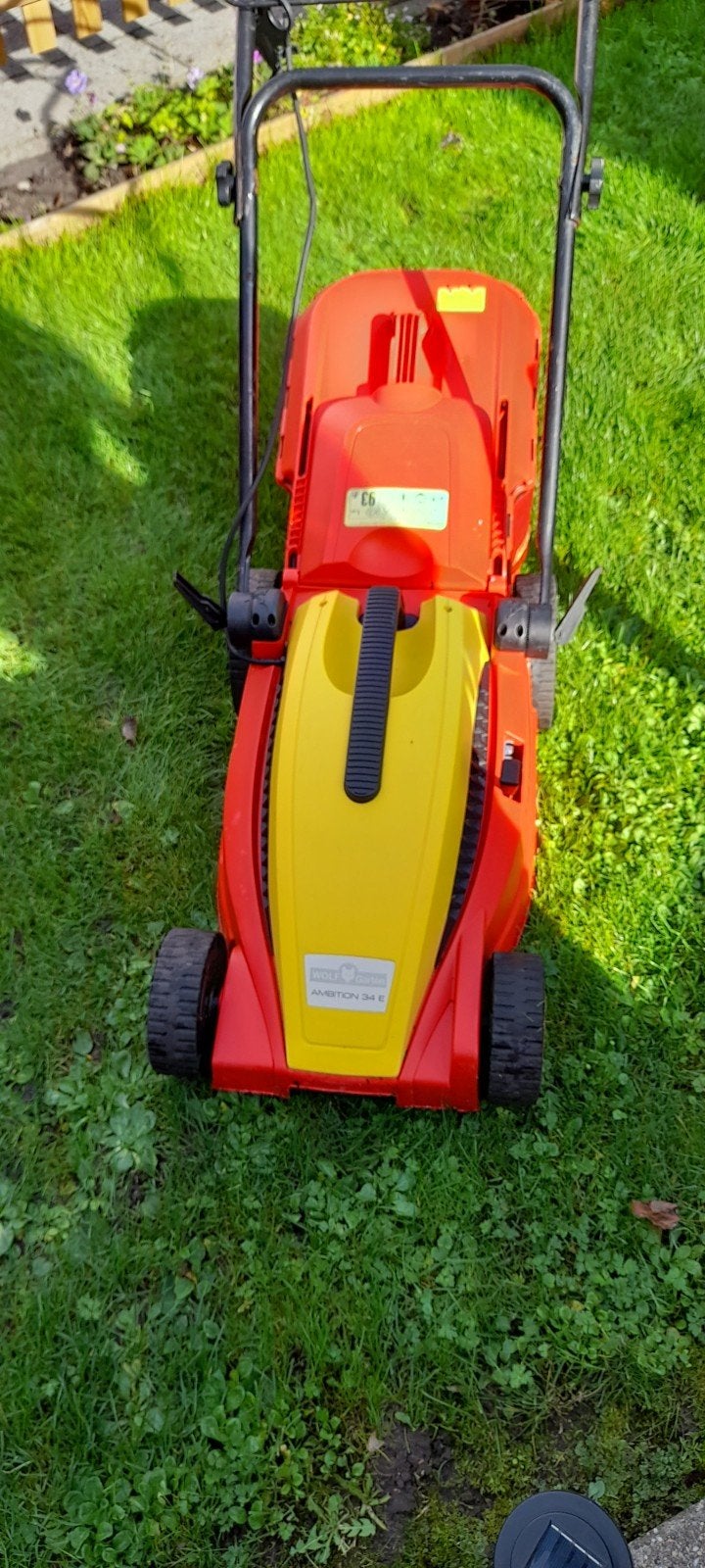 Wolf garden maai machine in hoogte verstelbaar, Ophalen of Verzenden