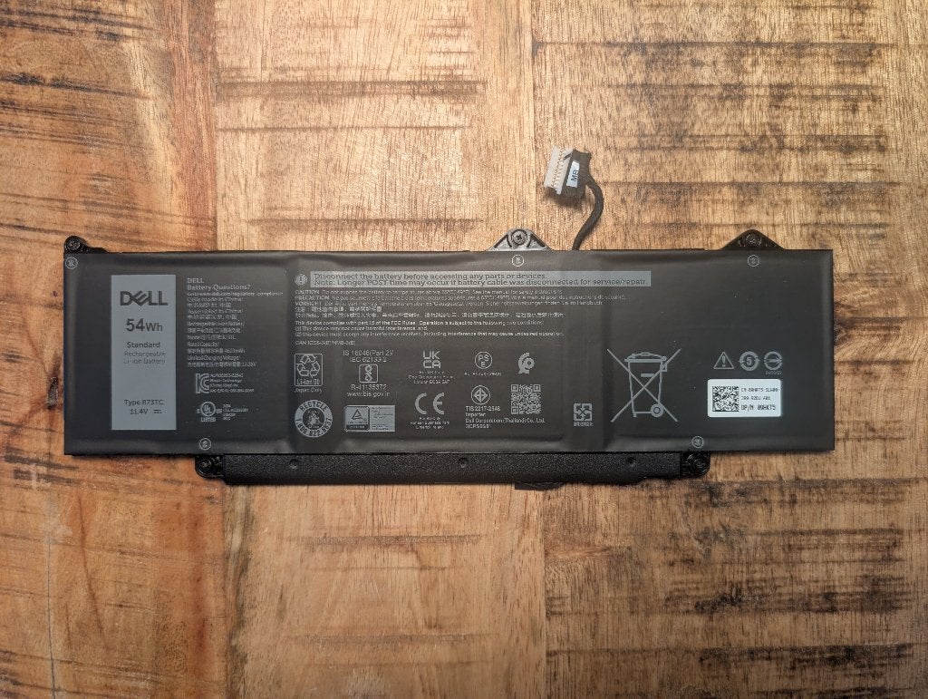 Dell R73TC Laptop Battery, Computers en Software, Accu's en Batterijen, Ophalen of Verzenden, Zo goed als nieuw, DELL