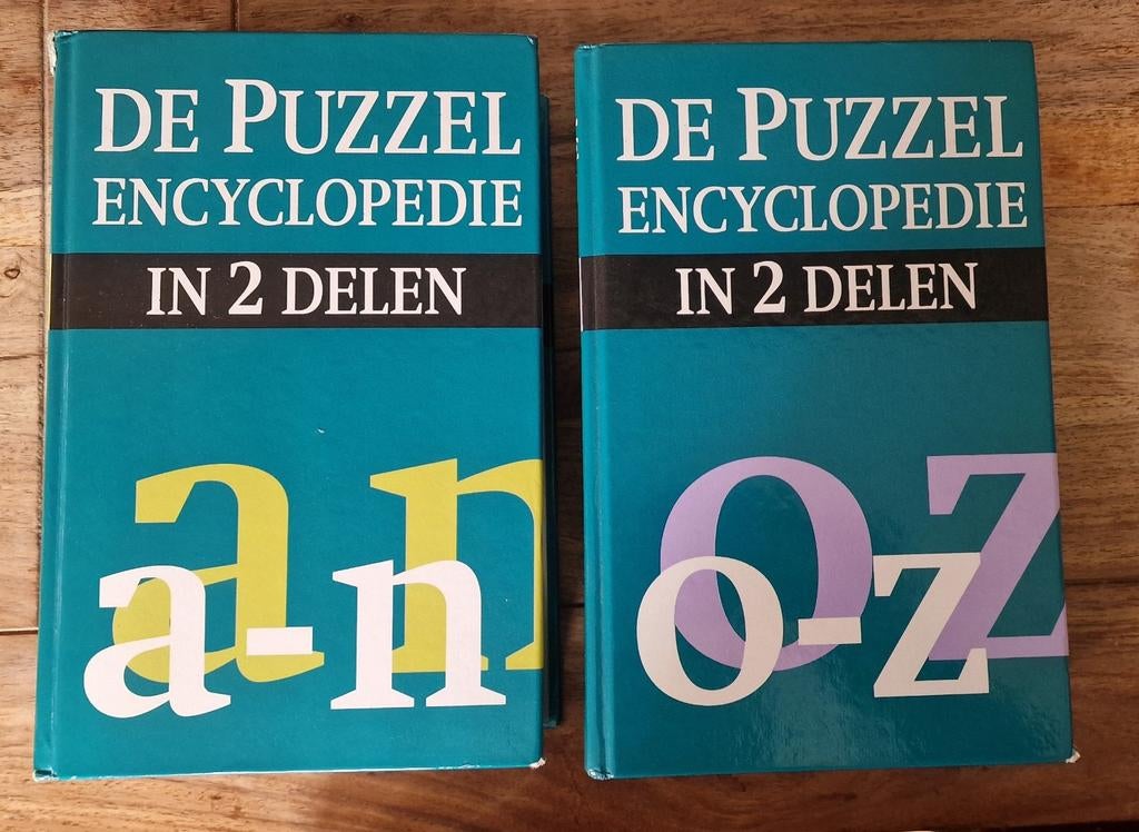 De Puzzel Encyclopedie (2 delen) - 5e druk 2000, Complete serie, Ophalen of Verzenden, Overige onderwerpen, Onbekend