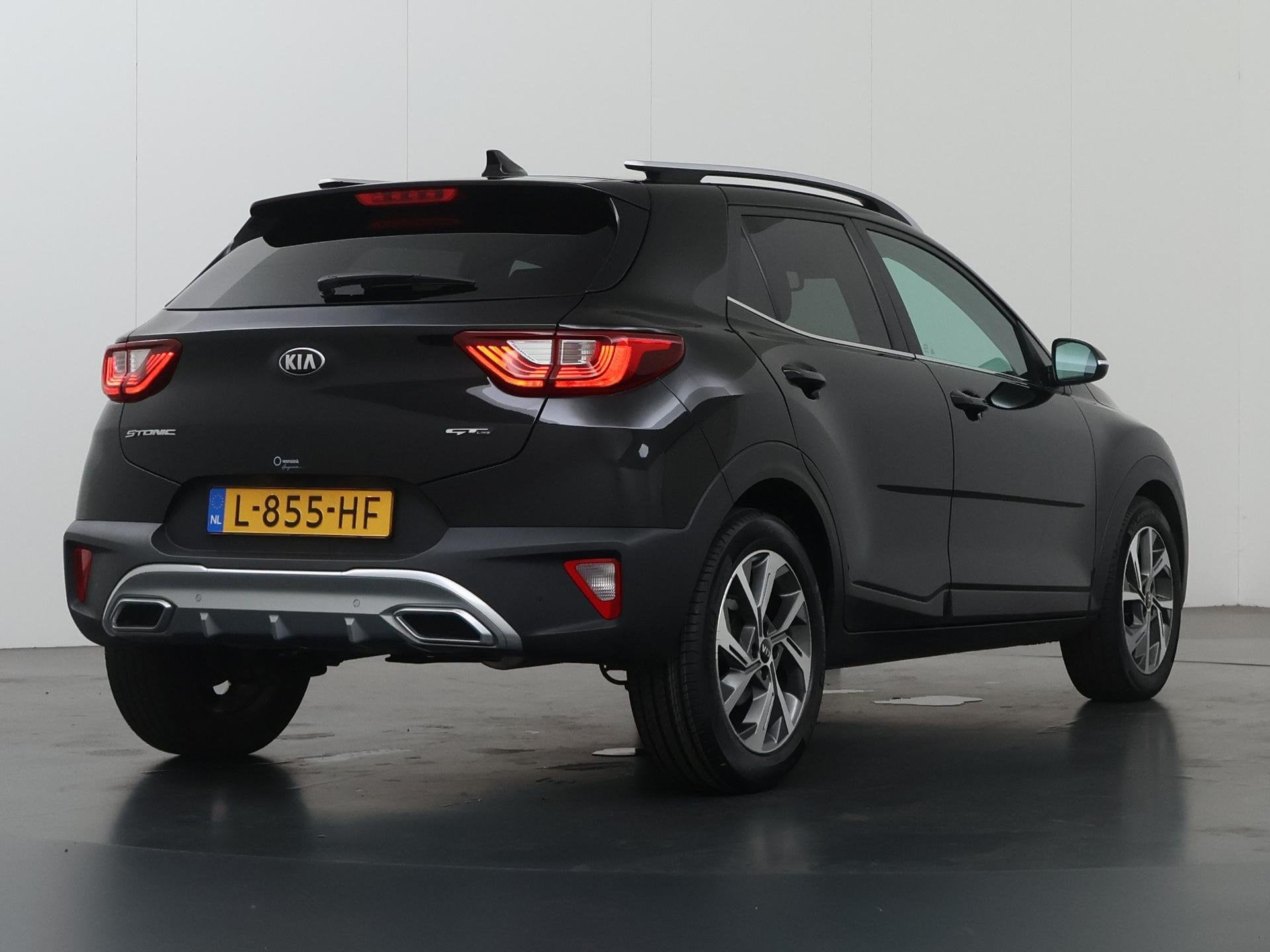 Kia Stonic 1.0 T-GDi MHEV GT-Line | Stoel/Stuurwielverwarmin, Auto's, Kia, 1160 kg, 450 kg, Euro 6, Leder en Stof