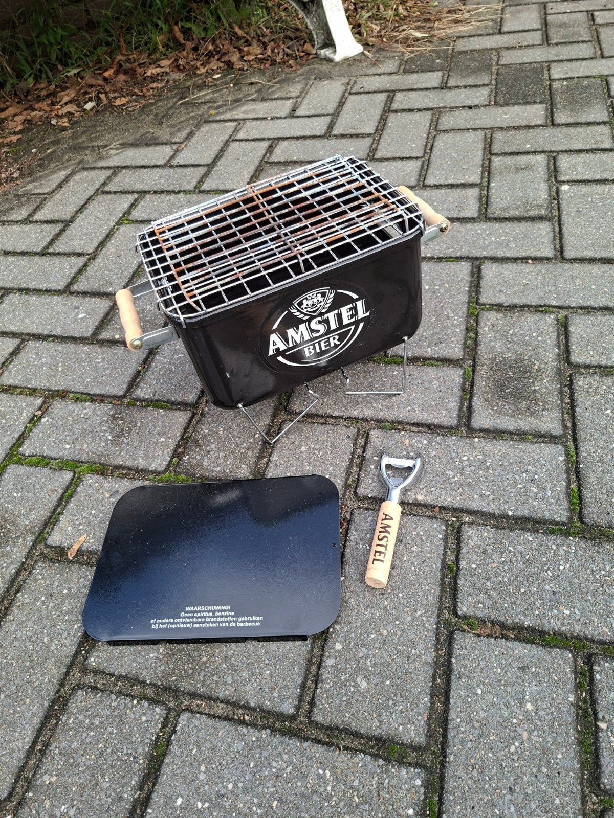 Amstel Bier Tafelbarbecue / Mini-Braai, Ophalen, Gebruikt, Amstel Bier