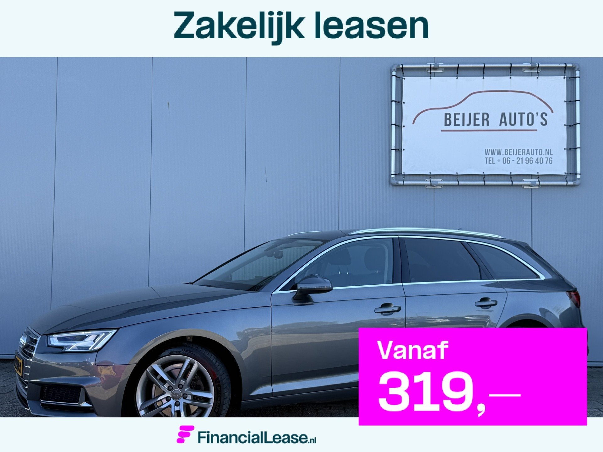Audi A4 Avant 35 TFSI Sport Lease Edition Automaat/Apple Car, Stof, Gebruikt, Euro 6, 4 cilinders