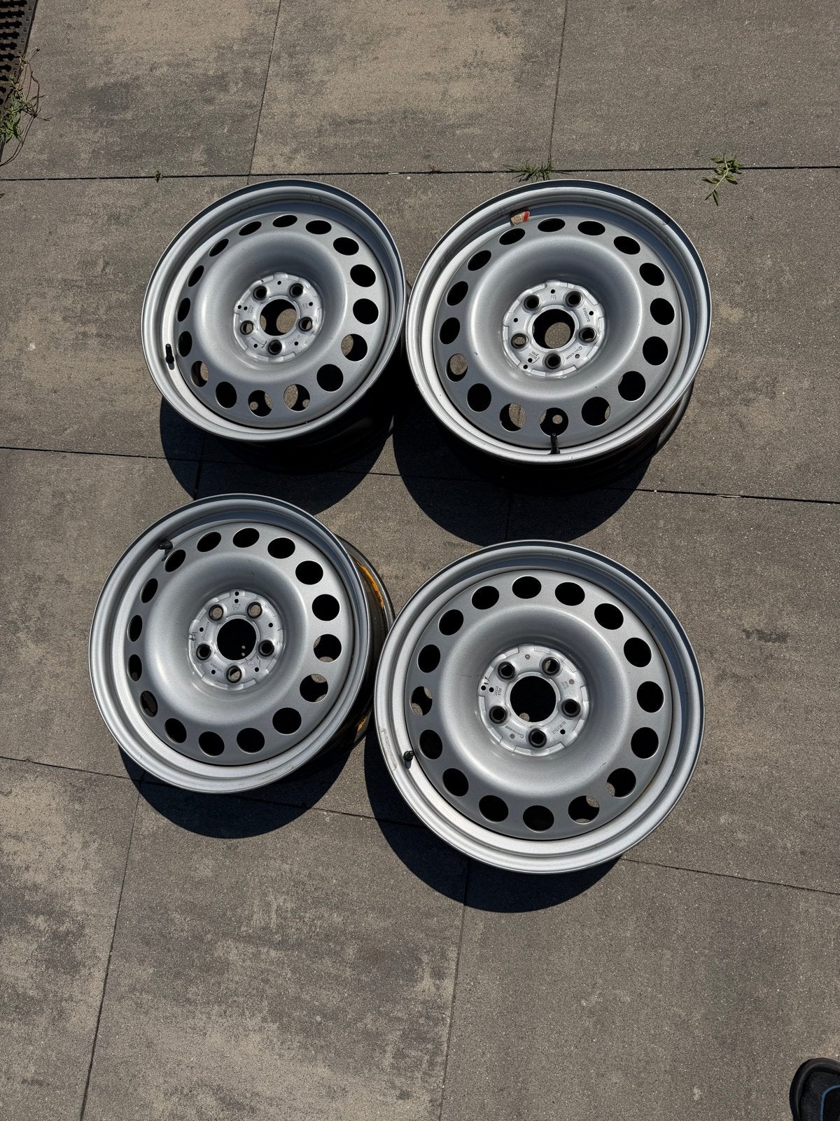 Vito 17 inch velgen met originele sensoren, Gebruikt, Mercedes-Benz, Ophalen of Verzenden, Voor