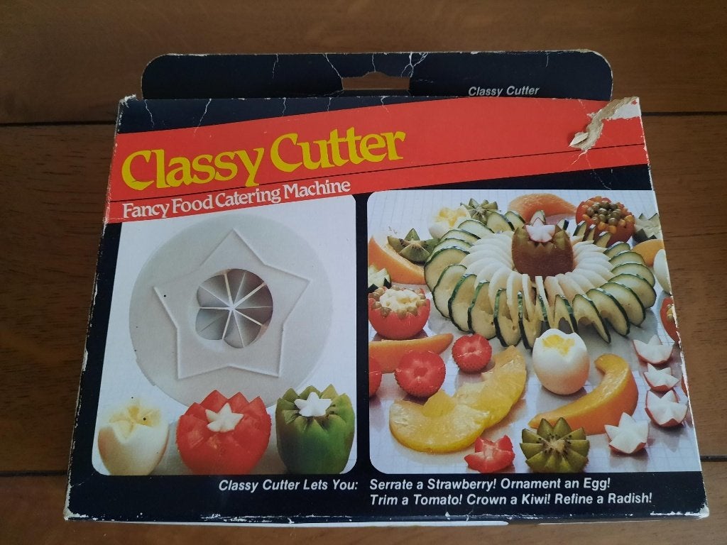Classy Cutter groente / fruitsnijder voor garnering, Overige typen, Ophalen of Verzenden, Nieuw