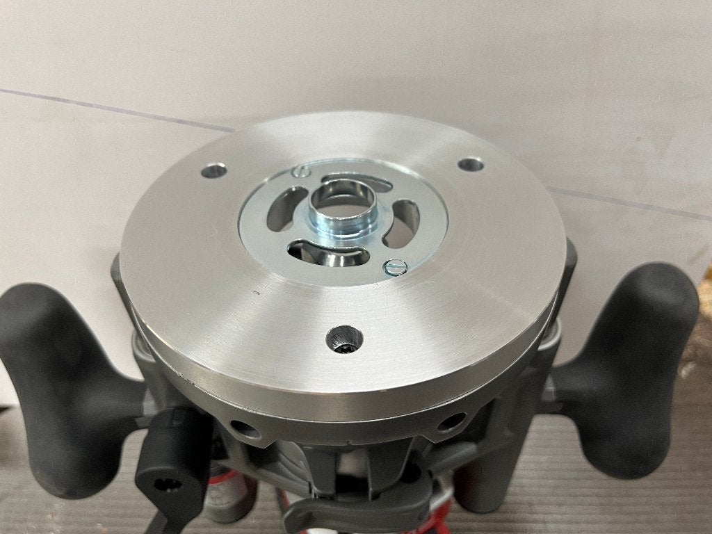 Aluminium schijf Milwaukee M18FR12 voor Festool kopieerring, Accu, Nieuw, Ophalen of Verzenden, Bovenfrees