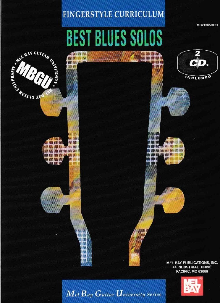 Best Blue Solos Fingerstyle Curriculum met 2 CDs, Gitaar, Verzenden, Zo goed als nieuw, Artiest of Componist