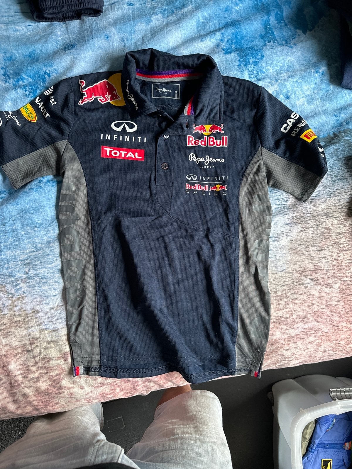 Red Bull Racing F1 Polo Shirt - Pepe Jeans London, Ophalen of Verzenden, Zo goed als nieuw