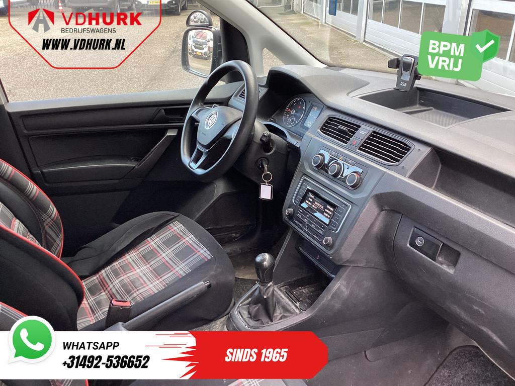 Volkswagen Caddy 2.0 TDI EXPORT DB-riem VV/ E6/ Airco/ Trekh, Auto's, Voorwielaandrijving, Stof, Gebruikt, 4 cilinders