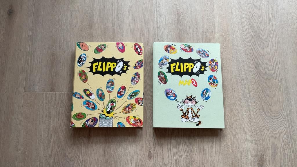 2 Flippo Mappen. 1&2 . Incompleet, Verzamelen, Ophalen of Verzenden, Losse flippo's