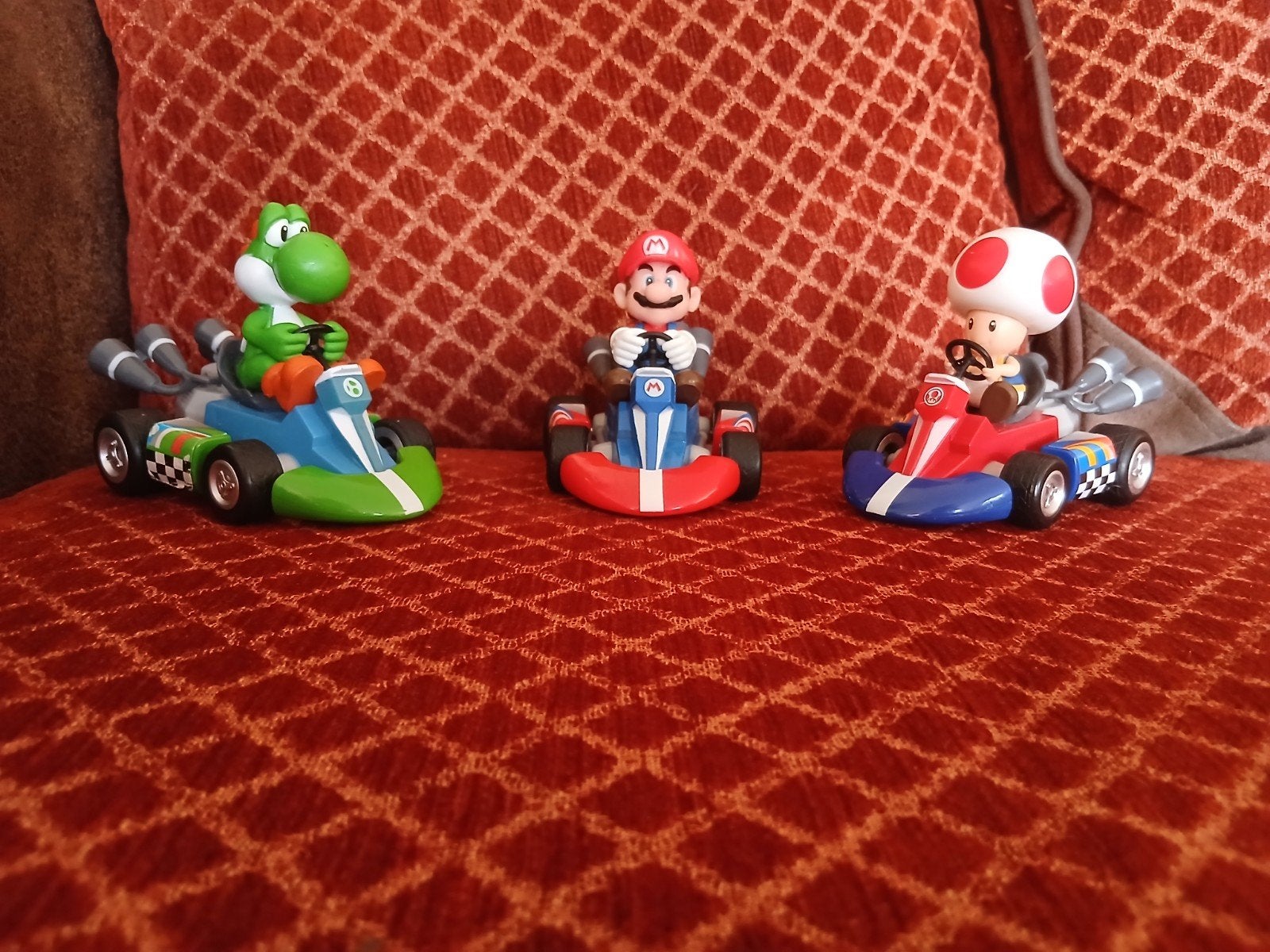 mario kart pull back auto's, Ophalen of Verzenden