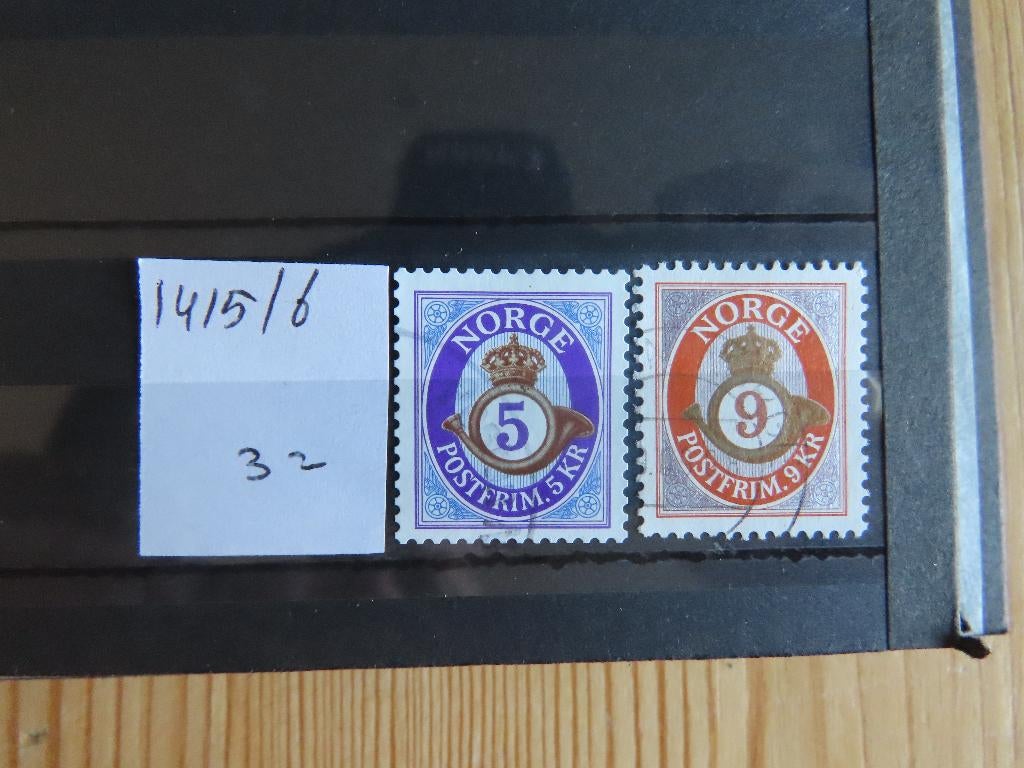 Noorwegen 1415/6, Ophalen of Verzenden, Noorwegen, Gestempeld