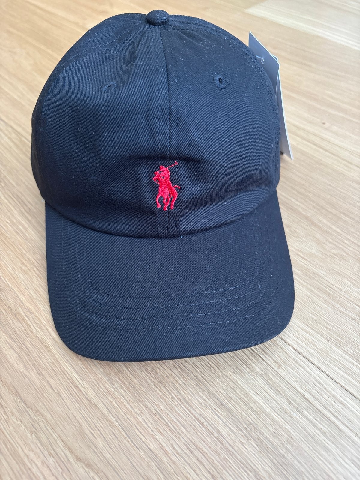 Nieuwe Polo Ralph Lauren Pet - Donkerblauw met Rood Logo, Verzenden, Nieuw, One size fits all, Pet