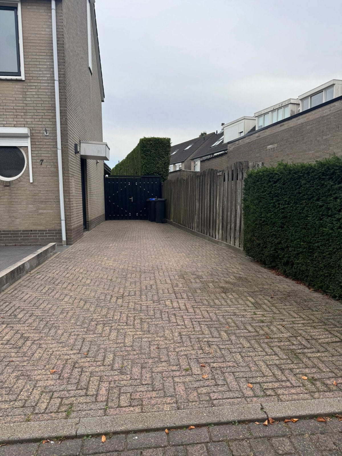 Stenen/bakstenen waalformaatjes ongeveer 100m2, Tuin en Terras, Ophalen, Gebruikt, Beton, Klinkers