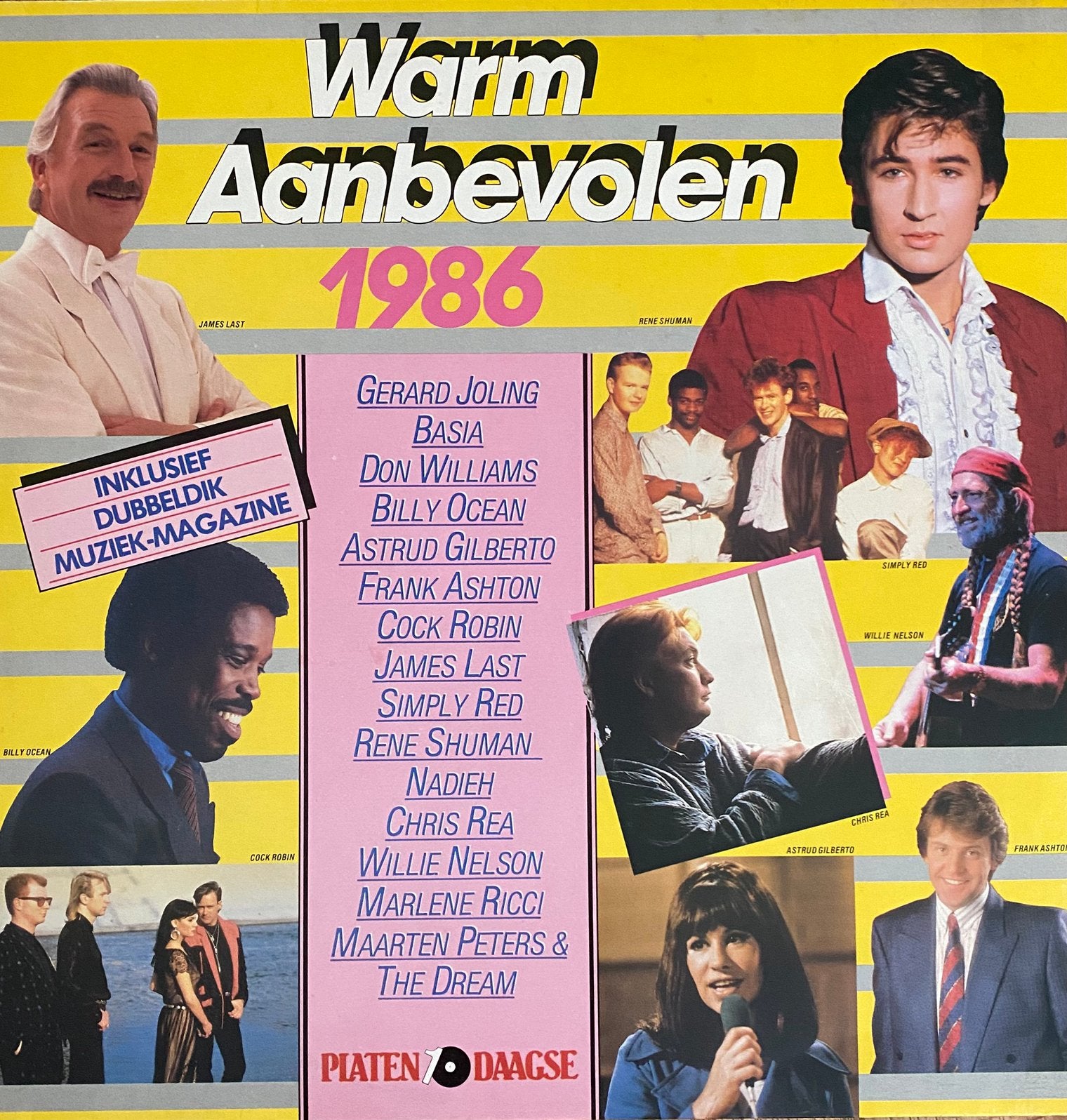 Warm Aanbevolen 1986 (LP Vinyl), Cd's en Dvd's, LP, Ophalen of Verzenden, Zo goed als nieuw, Pop