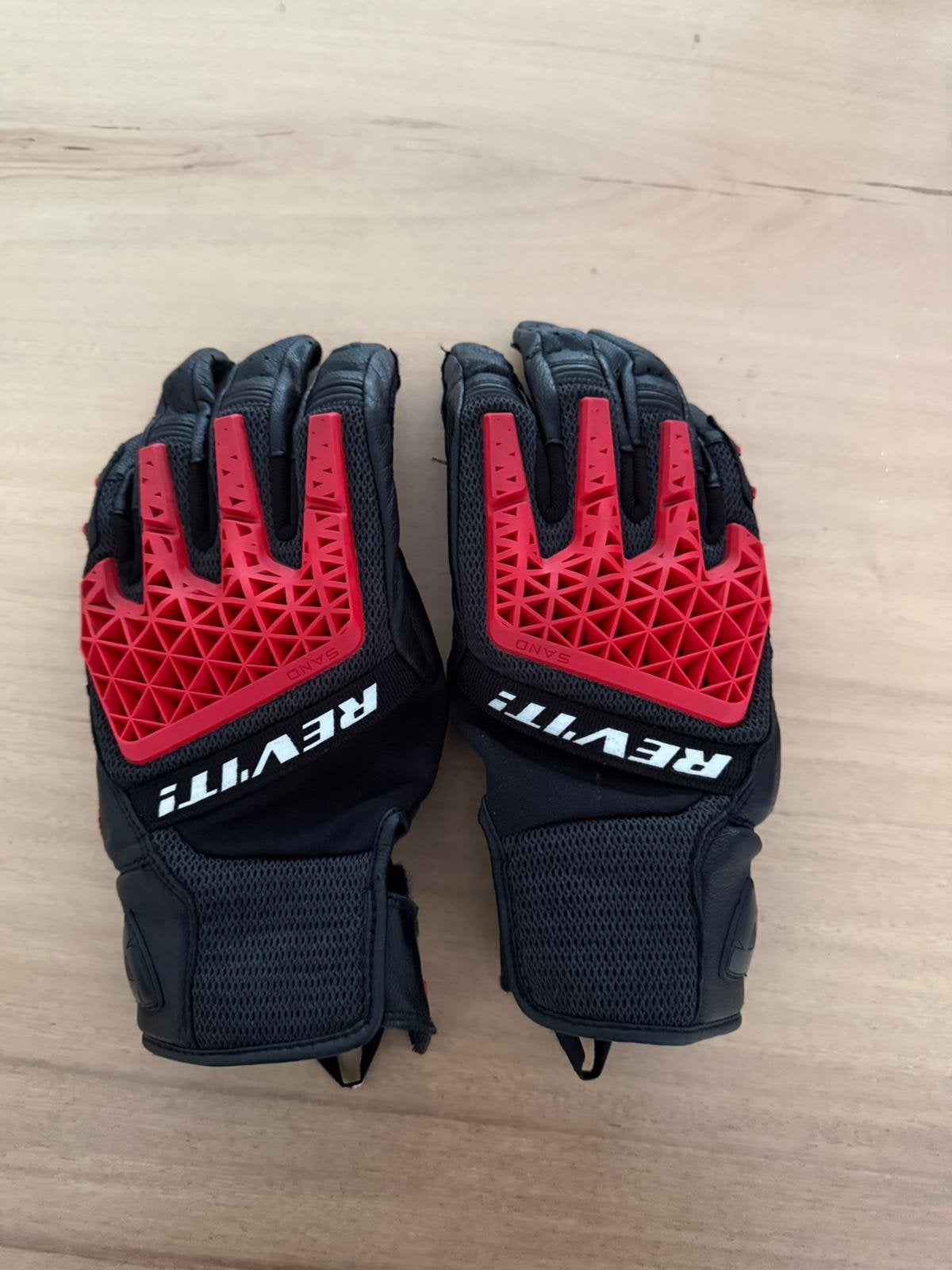 REV'IT! Sand 4 motorhandschoenen - Maat L, Motoren, Kleding | Motorkleding, Handschoenen, Heren, Tweedehands, Ophalen of Verzenden
