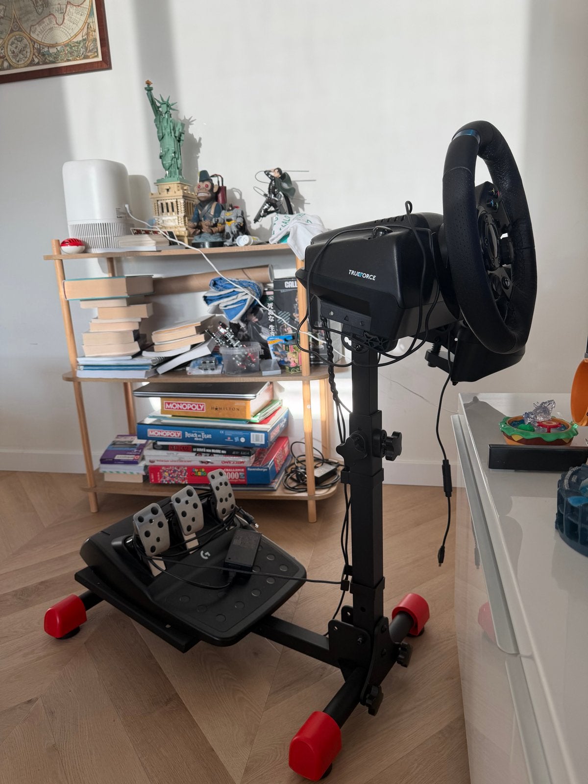 Logitech G923 TRUEFORCE Sim Racing Setup + Shifter, Ophalen, Overige merken, Zo goed als nieuw