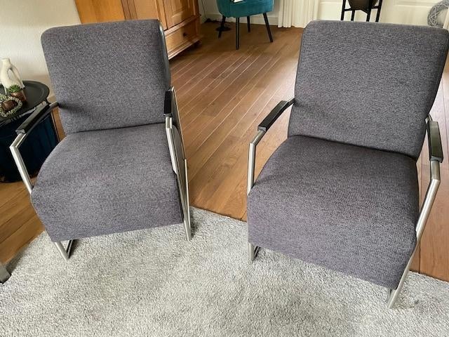 Kamer stoelen, Huis en Inrichting, Stoelen, Ophalen, Gebruikt, Twee, Modern