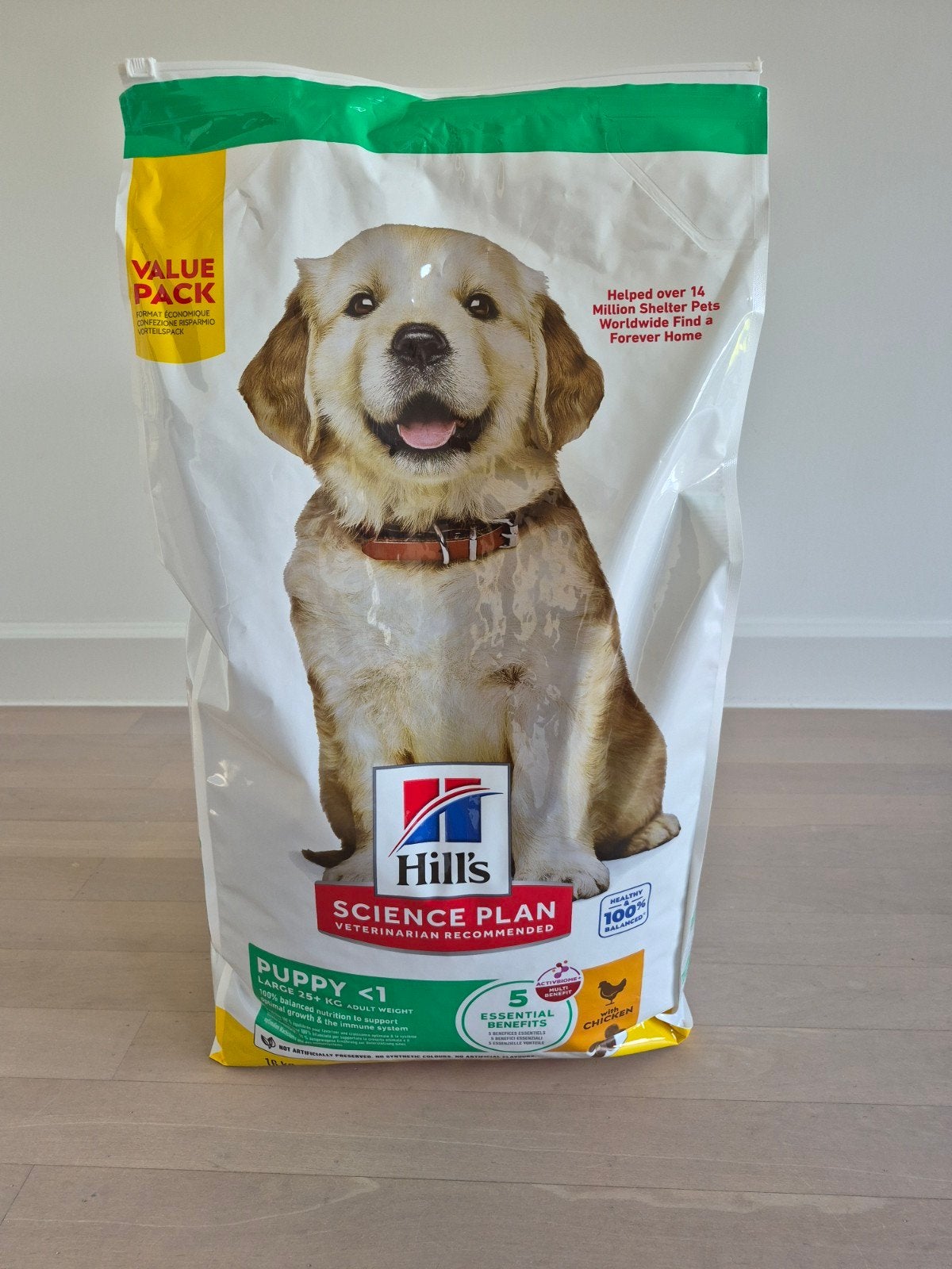 Puppy voeding en snacks, Ophalen