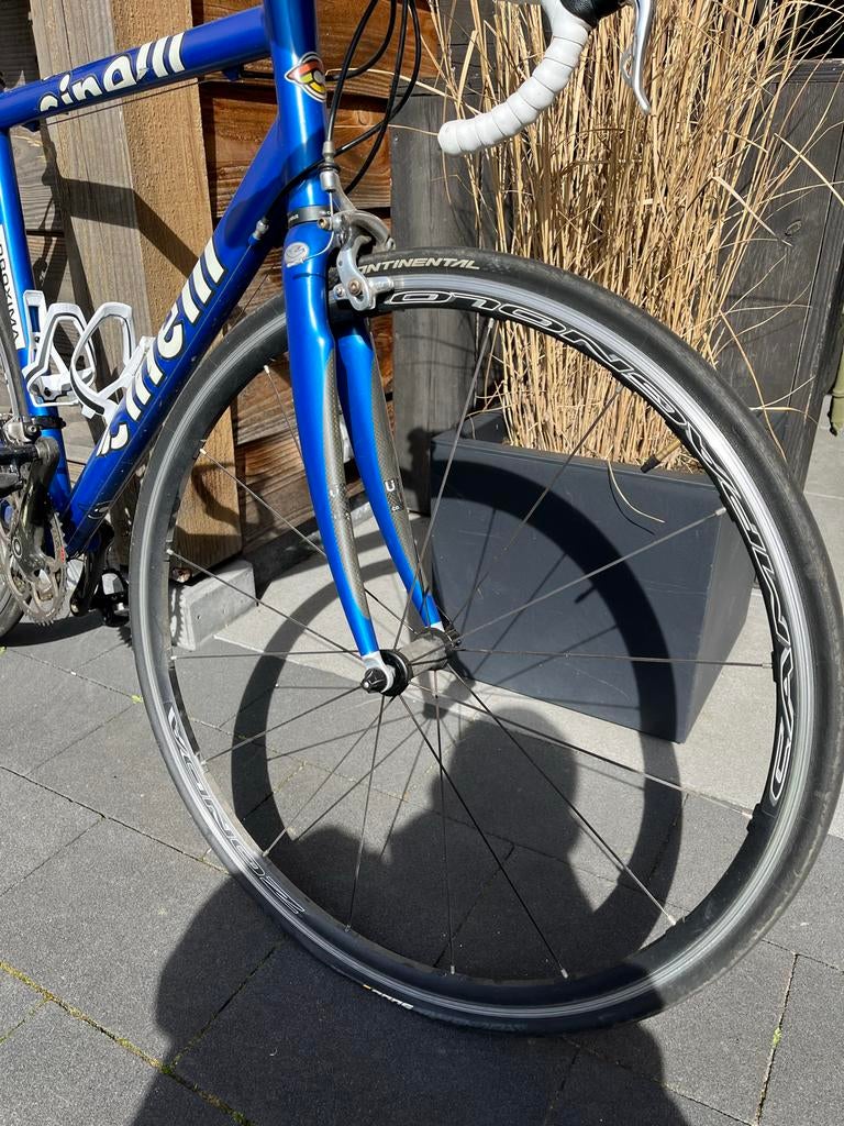 Cinelli racefiets met Campagnolo onderdelen, Gebruikt, Heren, Aluminium, 57 tot 61 cm