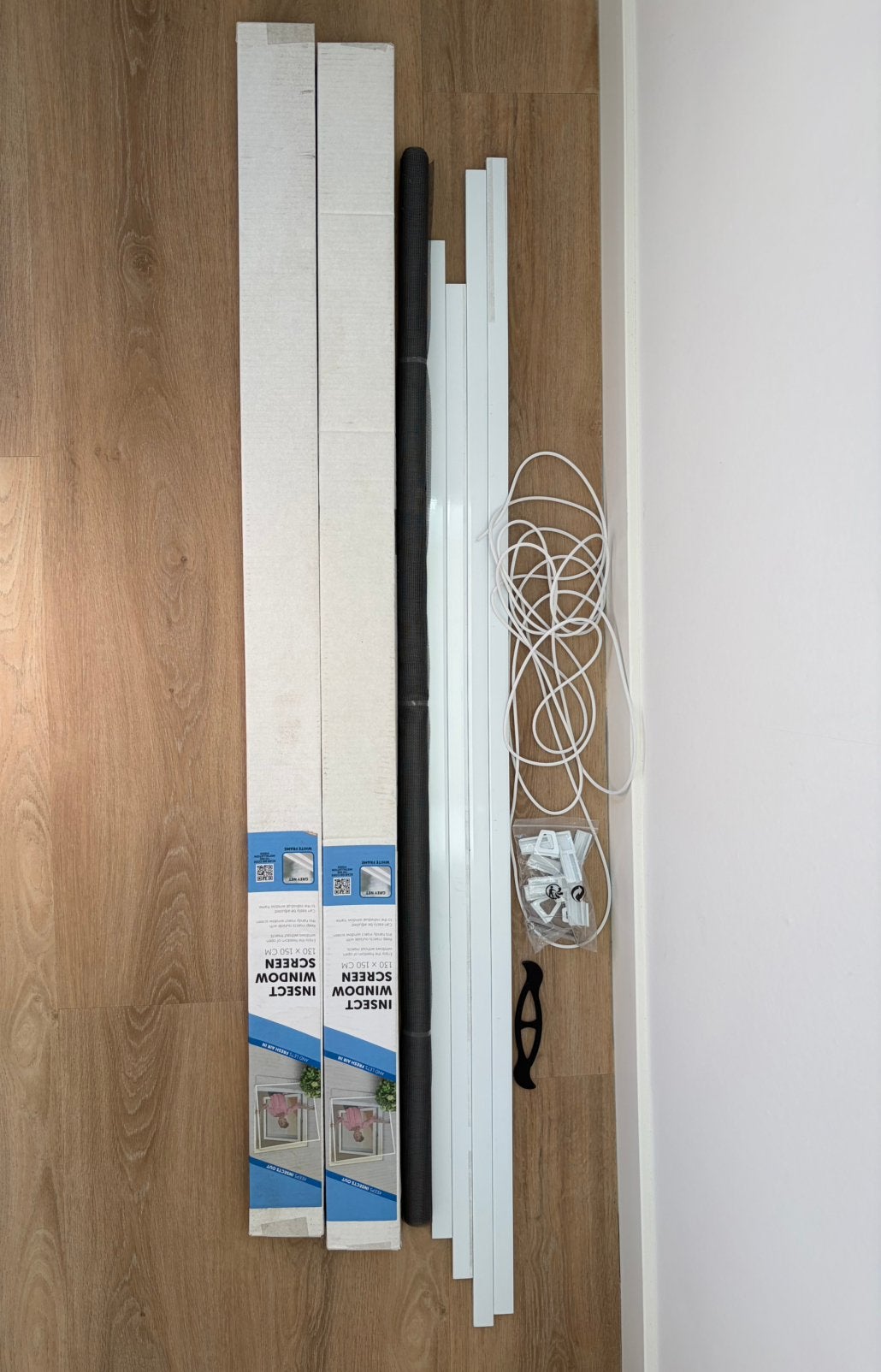 Nieuw insectenhor voor ramen - 130x150 cm, Doe-het-zelf en Verbouw, Glas en Ramen, Ophalen, Gevelraam of Ruit, Minder dan 80 cm