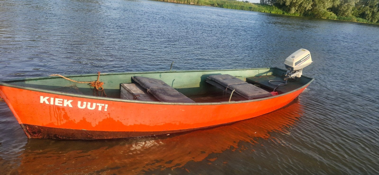 Ijzeren punter, Watersport en Boten, Ophalen, Gebruikt