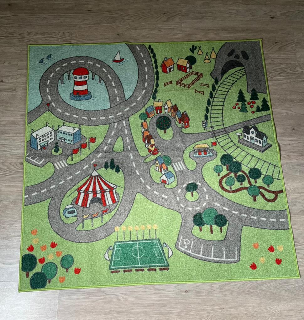 Ikea vloerkleed 130X130 cm, Kinderen en Baby's, Ophalen, Zo goed als nieuw
