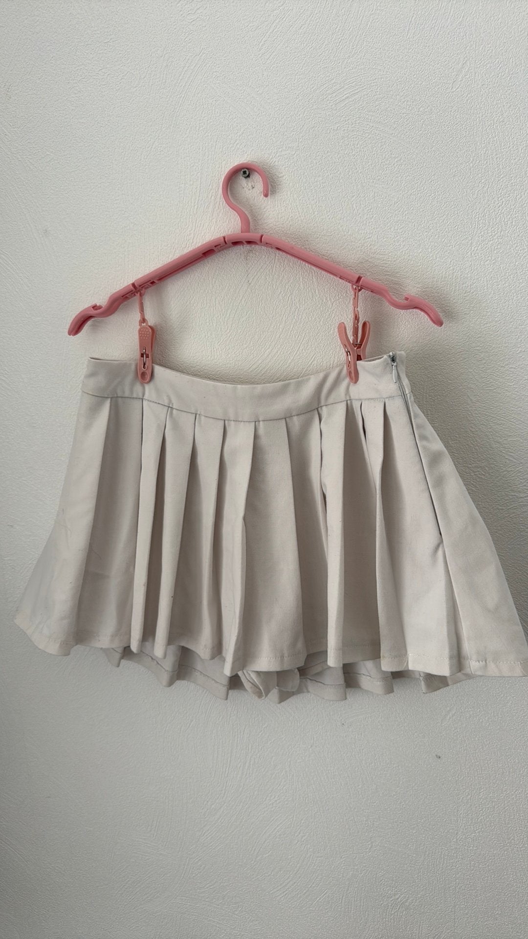 Witte broekrok / skort in wit, maat XS-S-M, Wit, Ophalen of Verzenden, Zo goed als nieuw, Maat 36 (S)