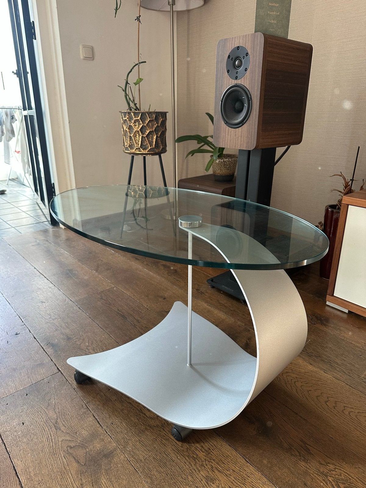 Rolf Benz Salontafel, 50 – 75, 100 tot 150 cm, Ovaal, 50 tot 100 cm