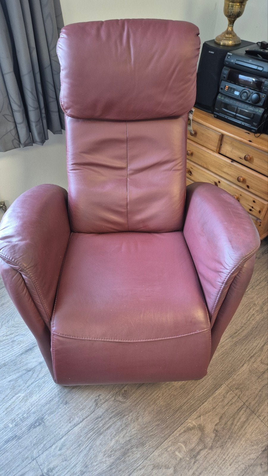 Hukla Relaxfauteuil sta op stoel- Elektrisch Verstelbaar Lee, Ophalen, Gebruikt, Modern, Comfort, 75 tot 100 cm