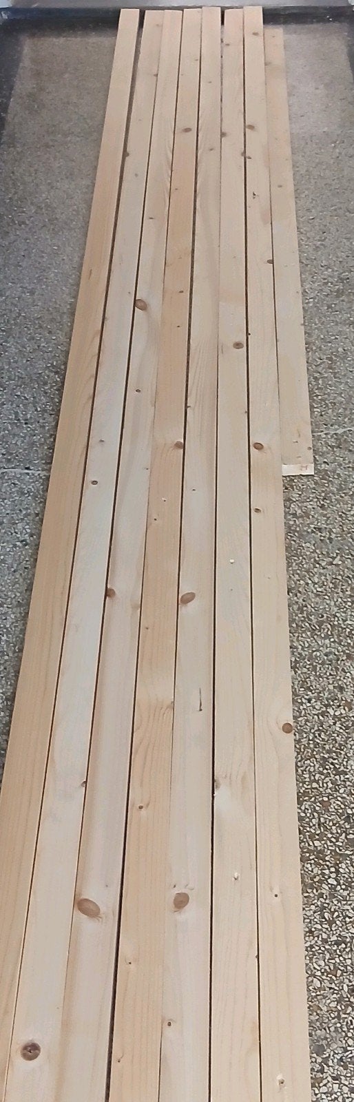 Vuren Panlatten 270x48x22, (Nieuw), Ophalen, Minder dan 25 mm, Nieuw, Plank
