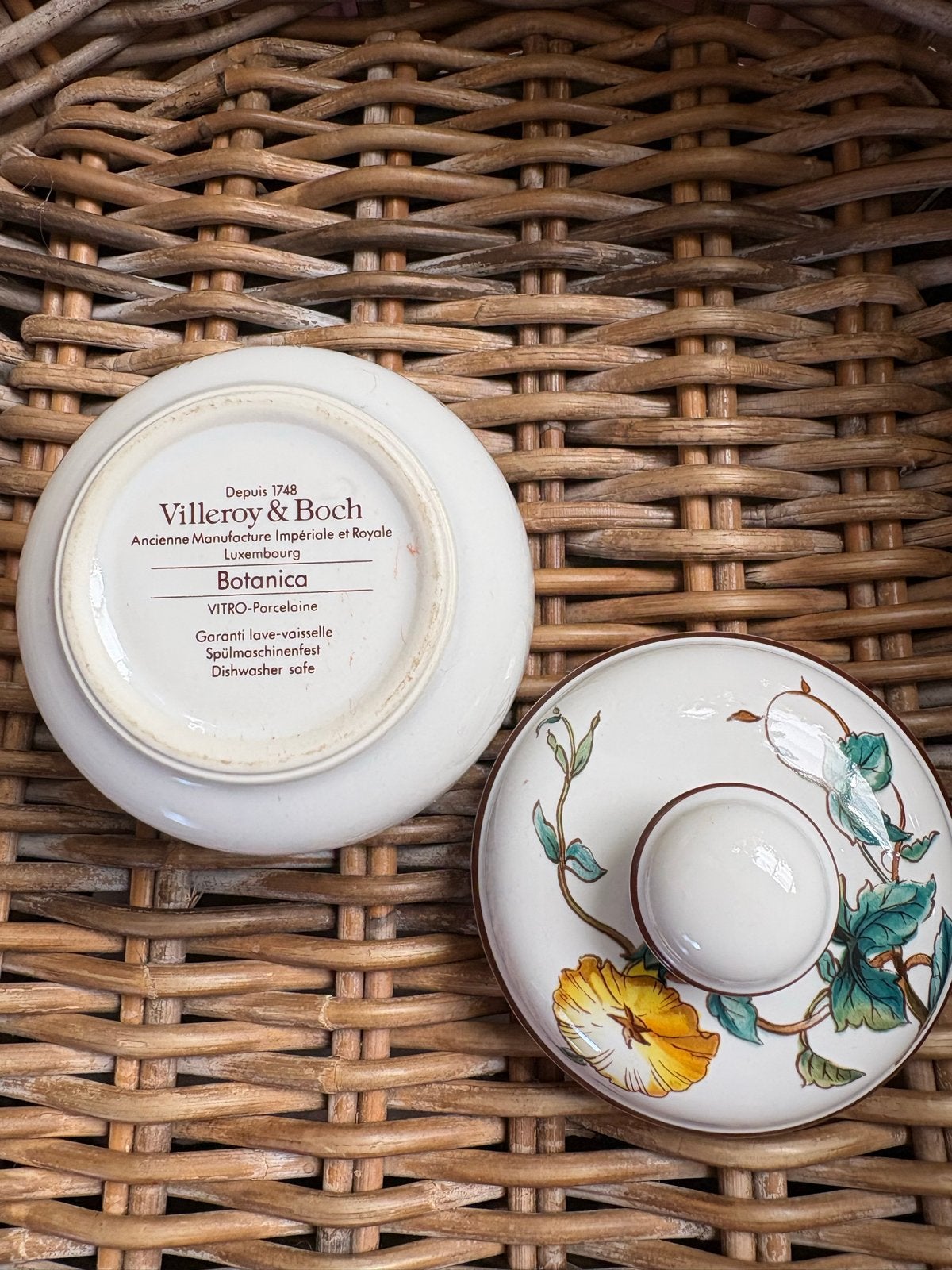 Villeroy & Boch Botanica suikerpotje, Antiek en Kunst, Ophalen