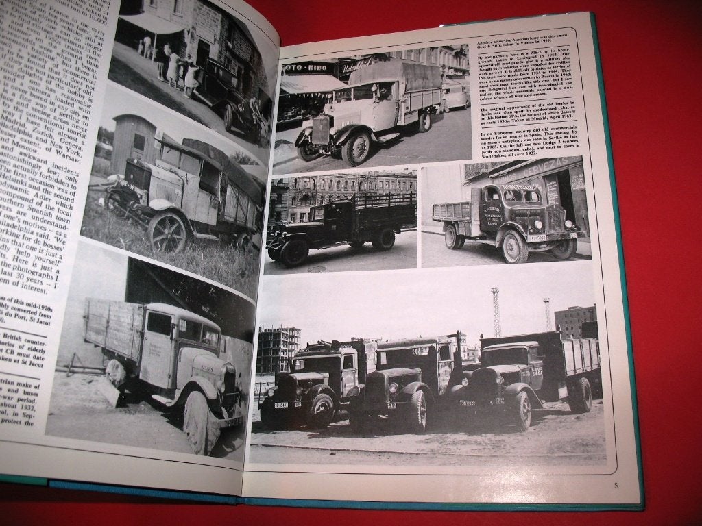 Boek Vintage Lorry Album oude vrachtwagens trucks, Boeken, Ophalen of Verzenden, Gelezen, Vrachtwagen