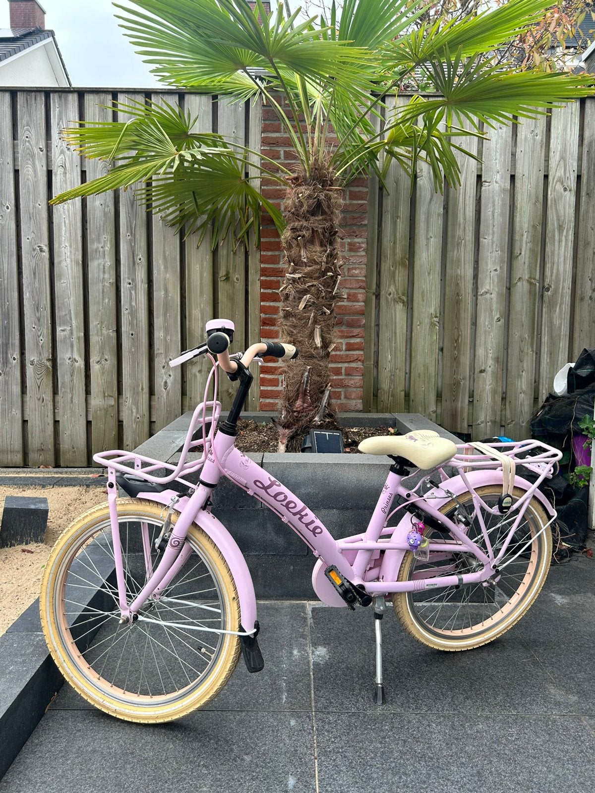 Lichtroze Loekie Meisjesfiets 20 inch, Ophalen, Zo goed als nieuw