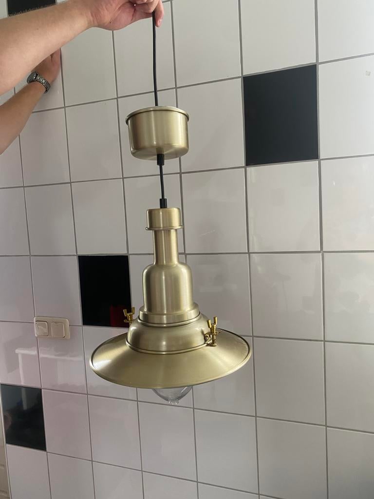 Ikea scheepslamp, Huis en Inrichting, Lampen | Hanglampen, Ophalen, Zo goed als nieuw, Minder dan 50 cm
