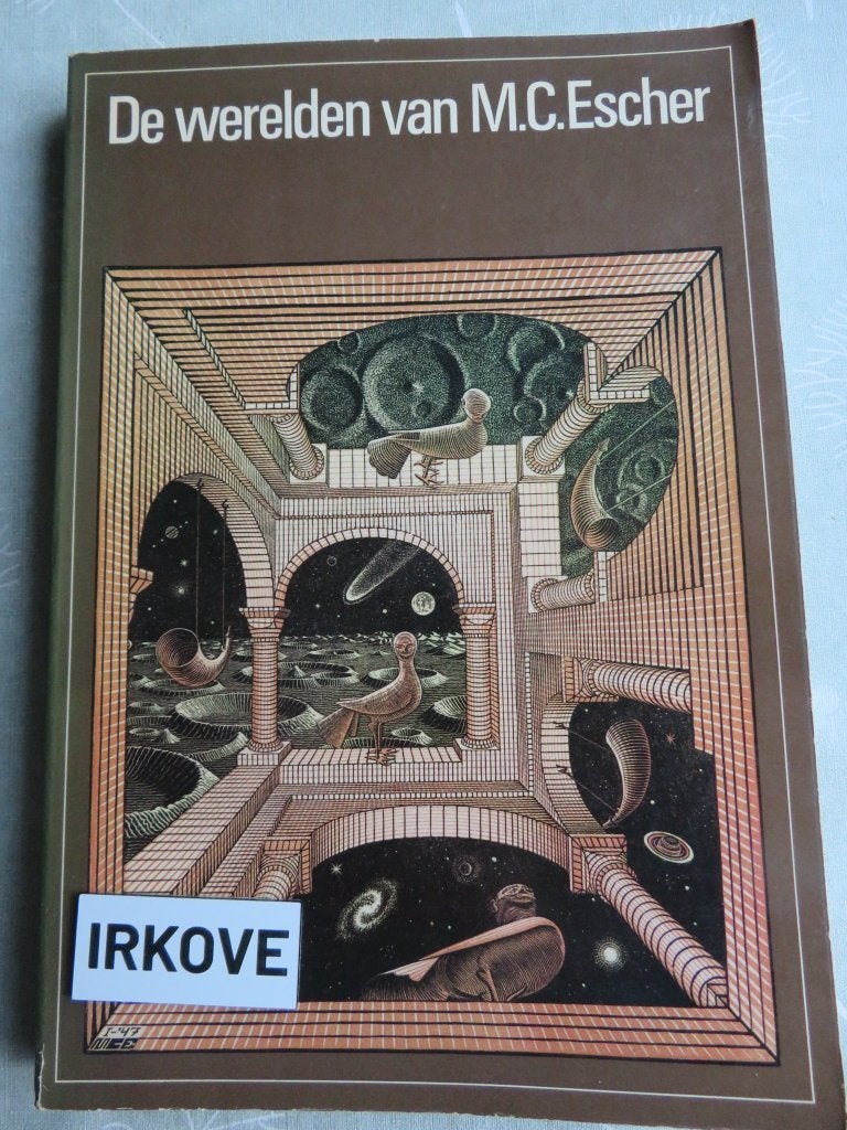 DE WERELDEN VAN M.C. ESCHER * J.L. Locher *, Boeken, Verzenden, Gelezen, Grafische vormgeving, J.L. Locher