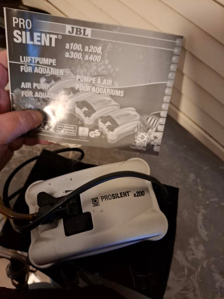 Jbl pro silent 200 luchtfilter goor aquarium, Witgoed en Apparatuur, Ophalen of Verzenden