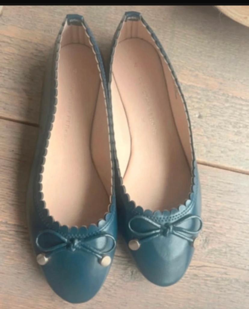 Nieuwe Dorothy Perkins schoenen maat 37 7,50€, Blauw, Nieuw, Ballerina's, Ophalen of Verzenden