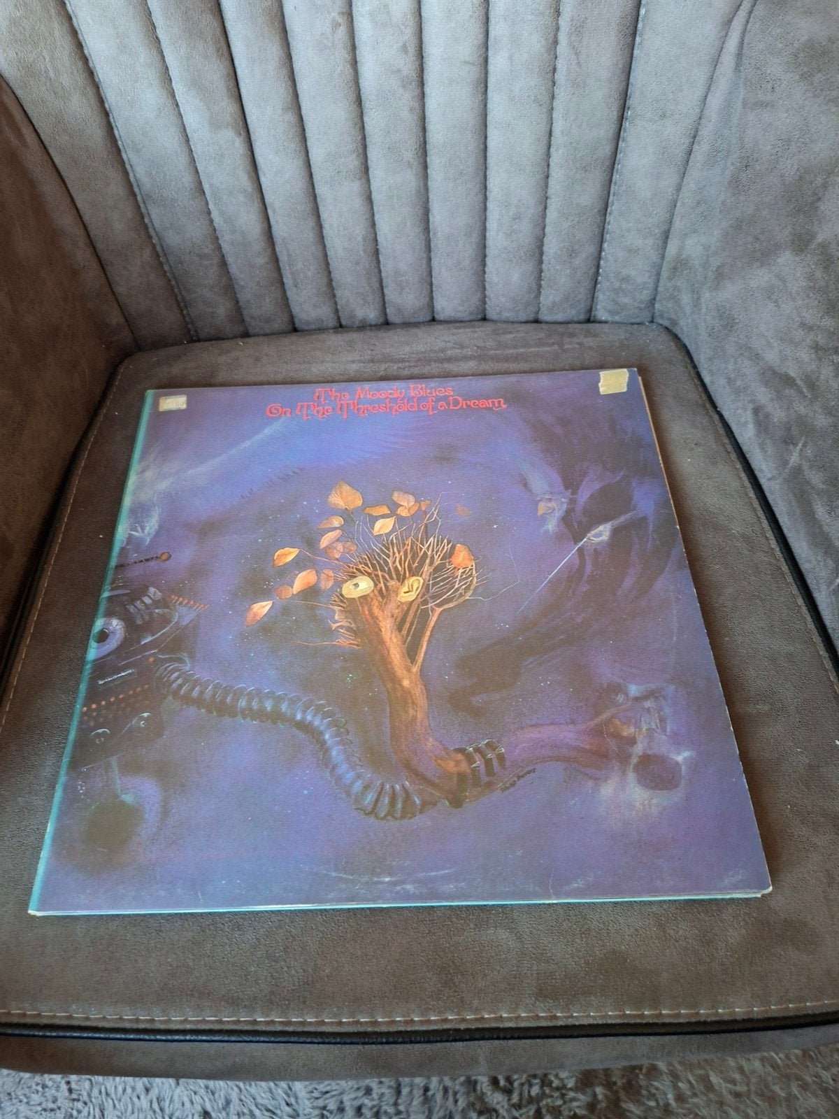 The Moody Blues - On The Threshold Of A Dream LP, Cd's en Dvd's, LP, Gebruikt, Pop, Ophalen of Verzenden