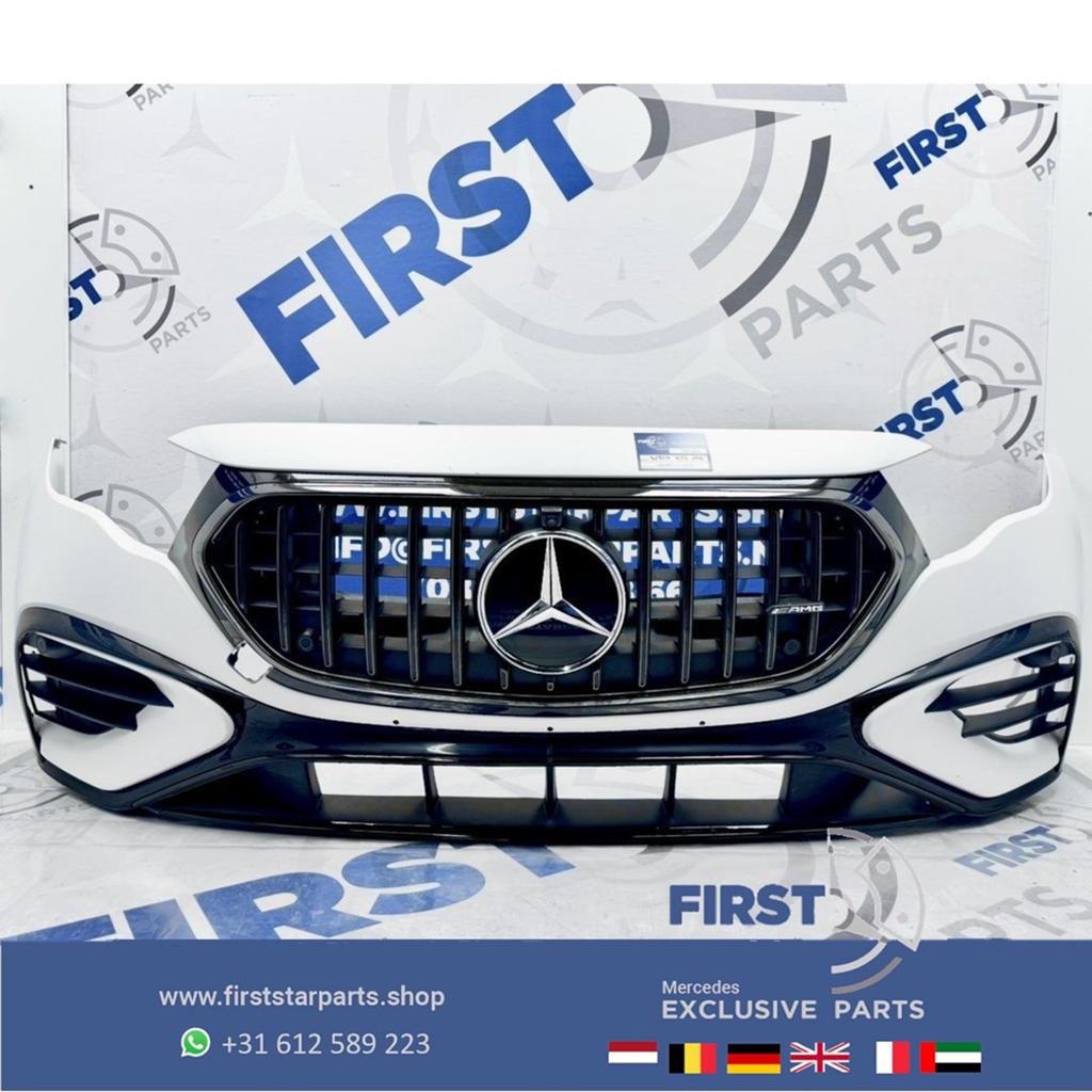 W214 E53 AMG BUMPER COMPLEET origineel MERCEDES E KLASSE VOO, Gebruikt, -, Voor, Ophalen of Verzenden