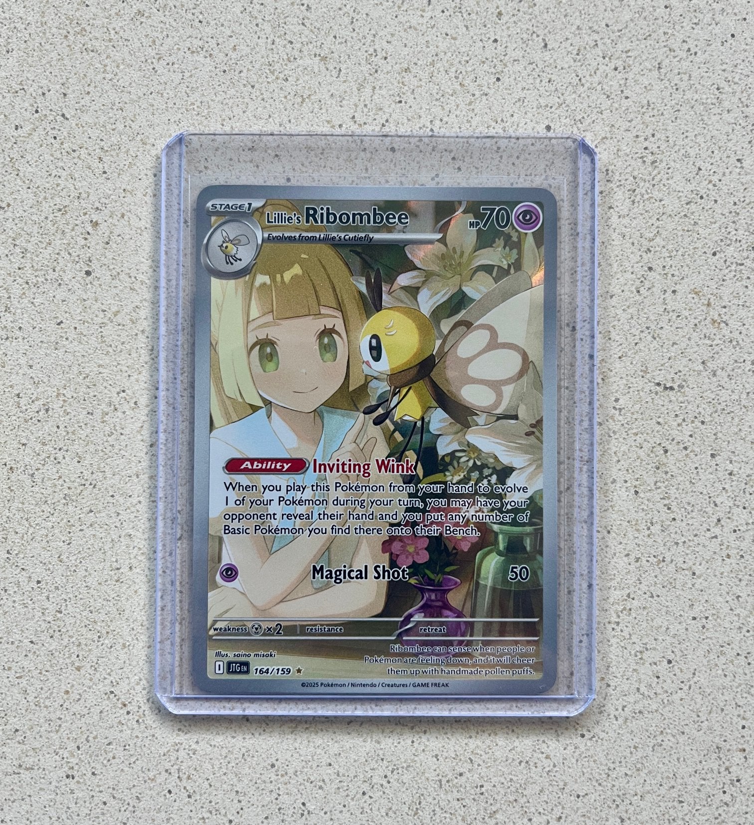 Lillie’s Ribombee 164/159 - Journey Together, Ophalen of Verzenden, Zo goed als nieuw