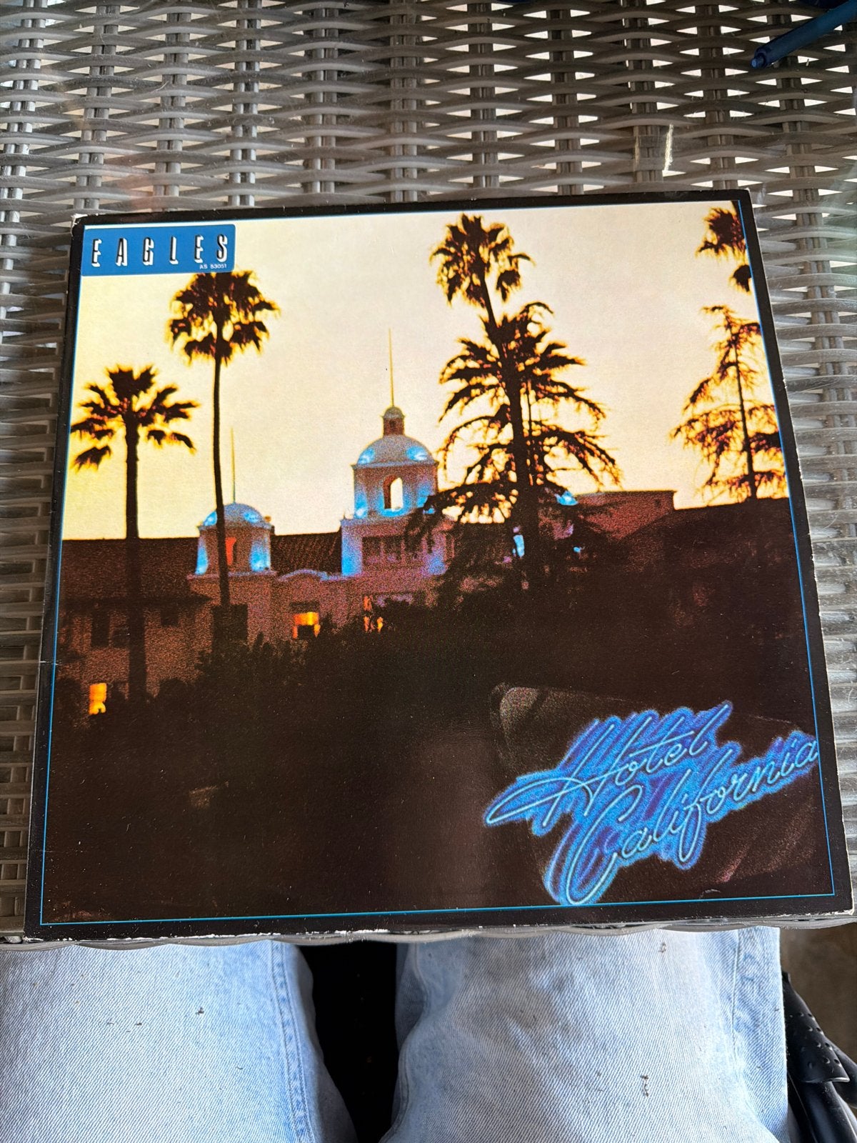 Eagles - Hotel California LP (Classic Rock), Cd's en Dvd's, LP, Gebruikt, Ophalen of Verzenden, Gatefold hoes
