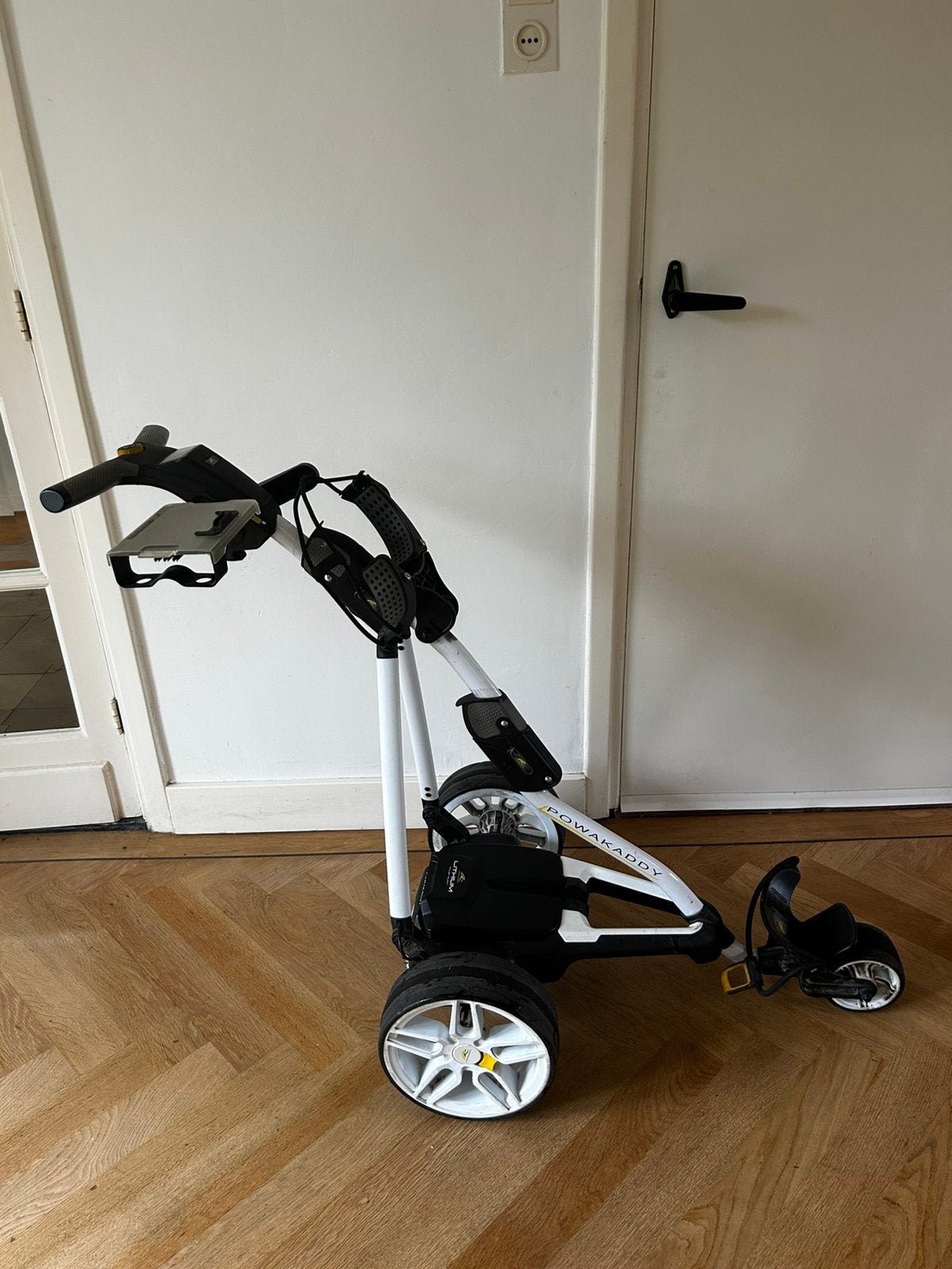 Powakaddy electric Golftrolley, Ophalen of Verzenden, Gebruikt, Golfkar