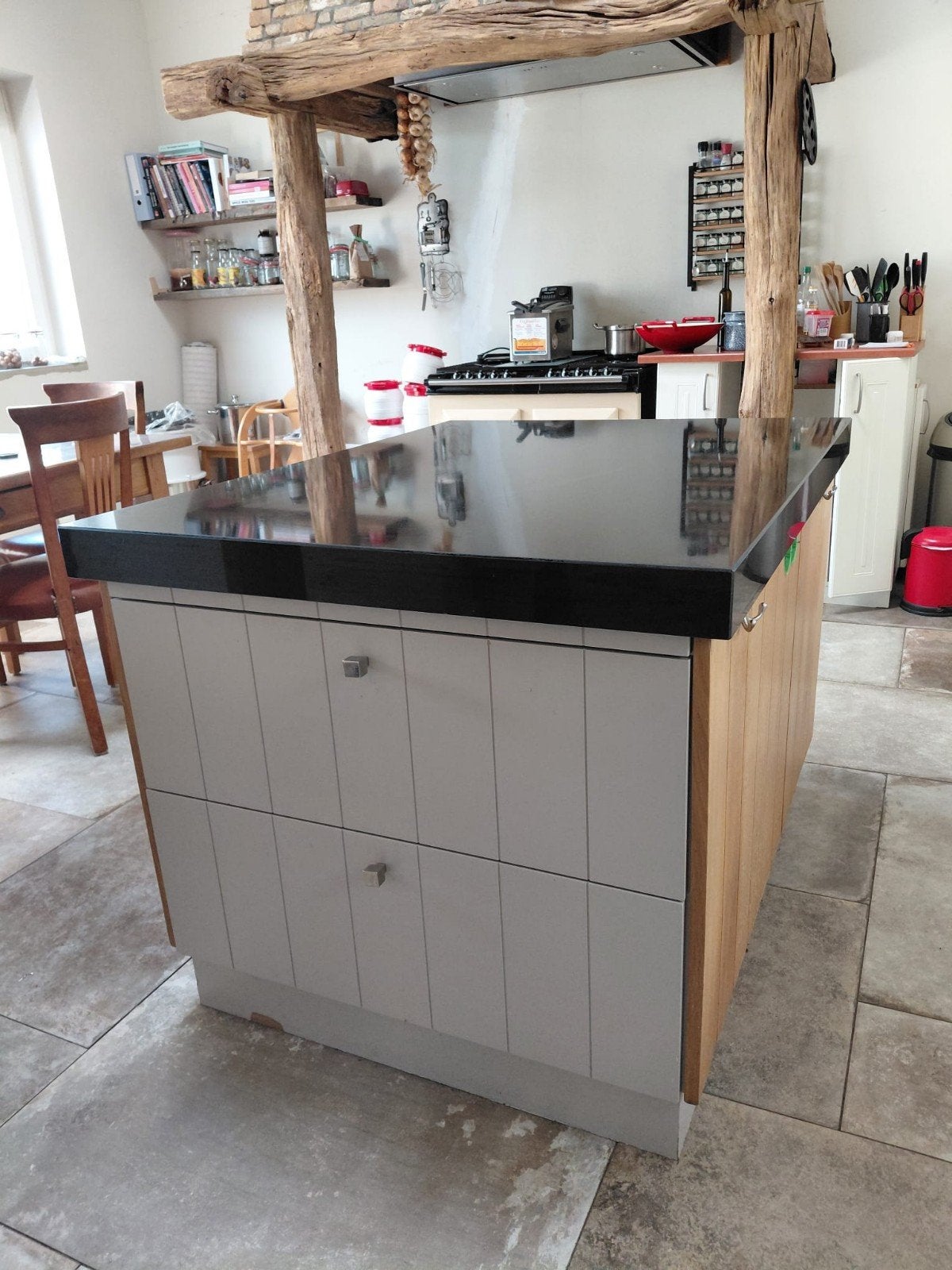 Kookeiland, Huis en Inrichting, Keuken | Complete keukens, Ophalen, Wit, Overige typen